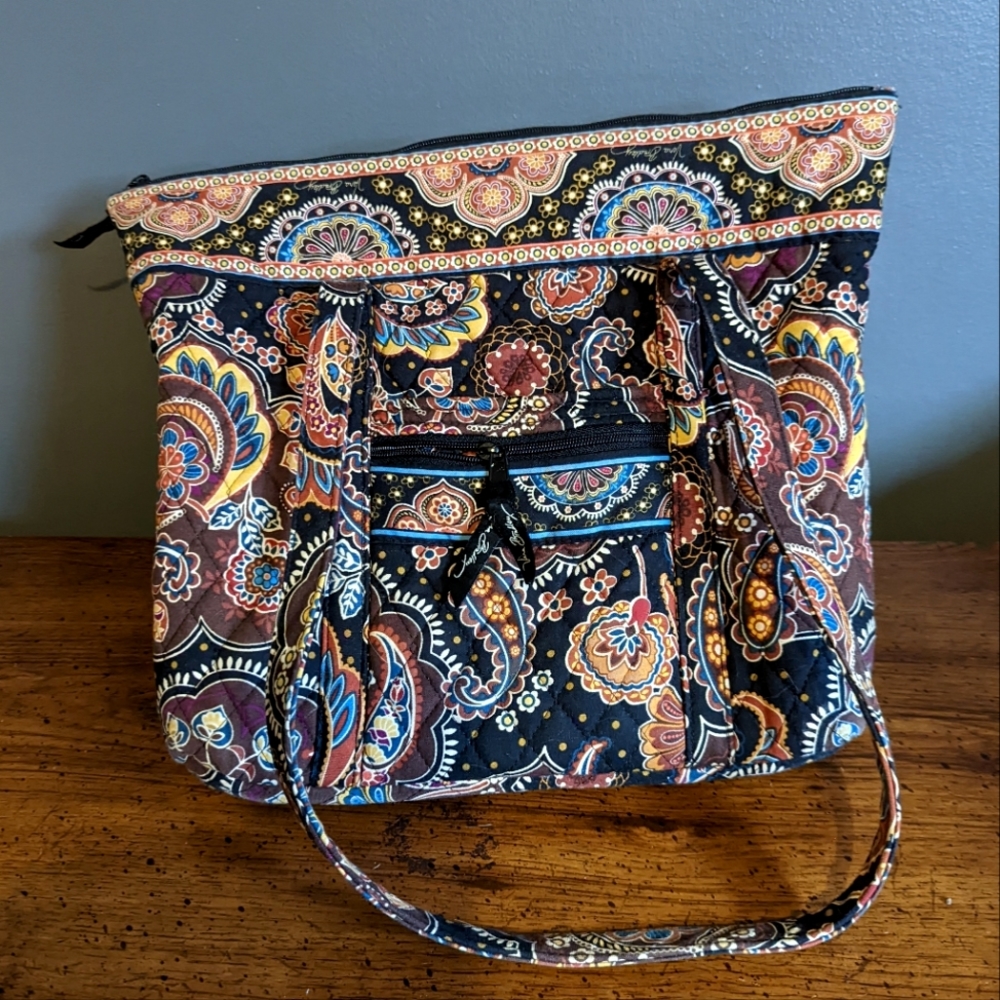 Vera Bradley 2007 Kensington Shoulder Tote